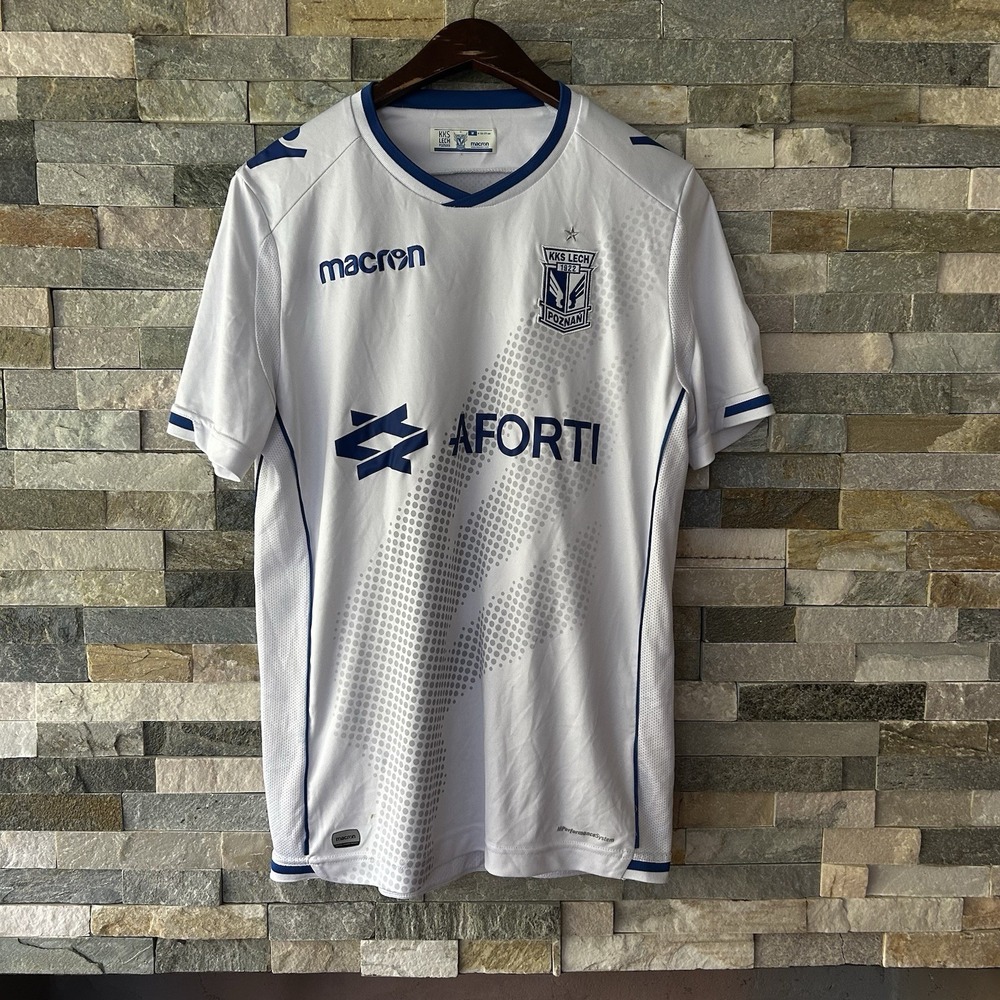 Macron Lech Poznan Jersey 2018 2019 Medium away